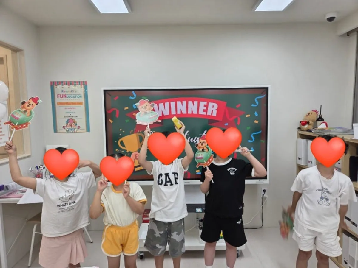 영어 수업 WINNER 시상