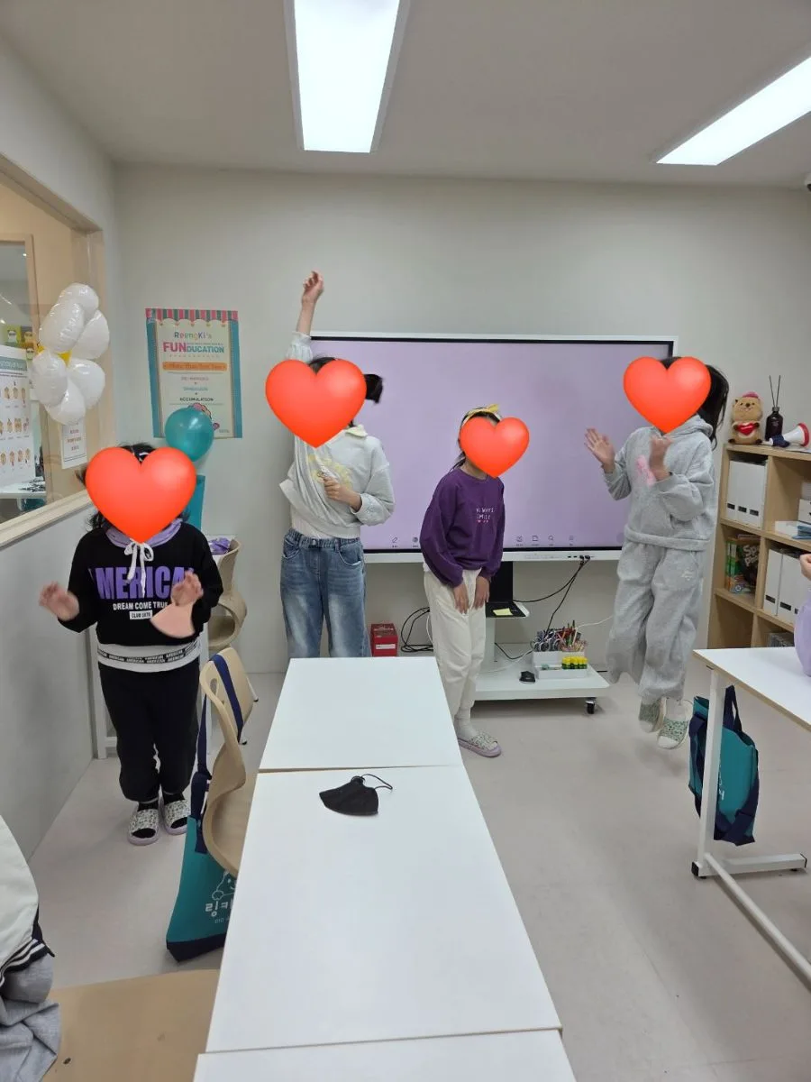 링키영어 인계매탄학원 영어 수업 시간