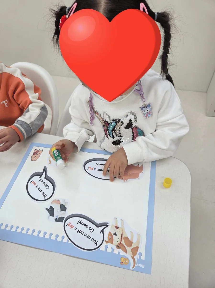영어 스토리 말풍선 붙이기 활동